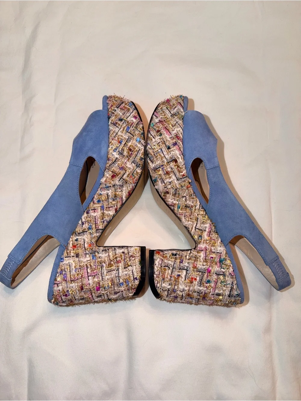 Sacha London Isla Sky Kid Suede/Paris Women’s Size 8.5